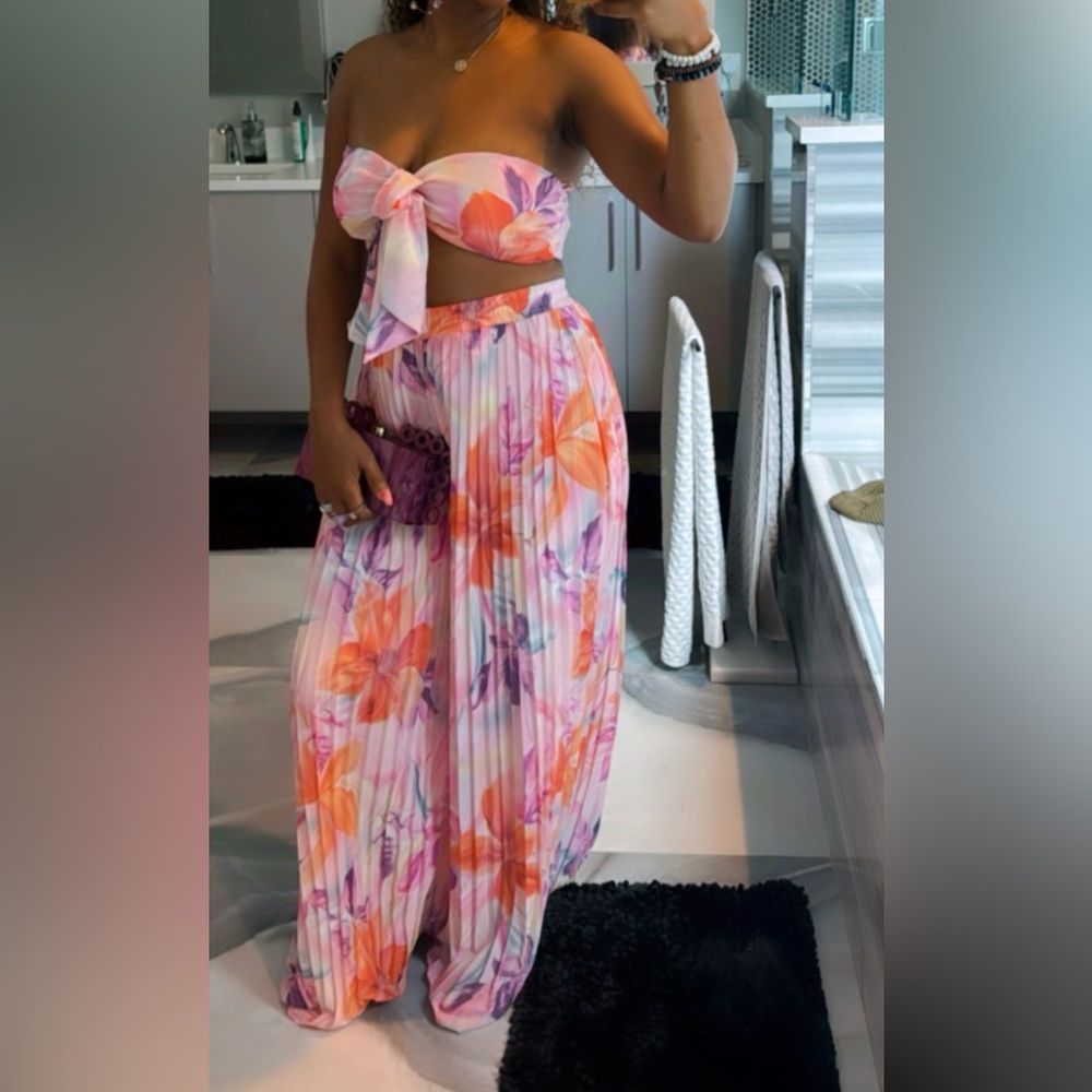 Two piece Flowers Set